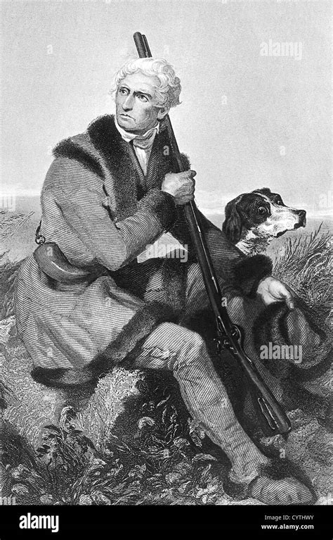 Daniel Boone American Frontiersman Stock Photo Royalty Free Image