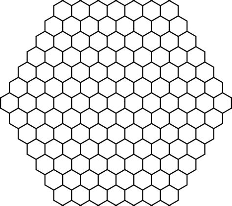 Hexagon Grid Png Png Image Collection