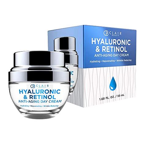 Clair Beauty Hyaluronic And Retinol Anti Aging Day Cream Hydrating