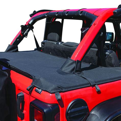 Rampage® Jeep Wrangler Jl 2 Doors 2018 Soft Roll Up Tonneau Cover