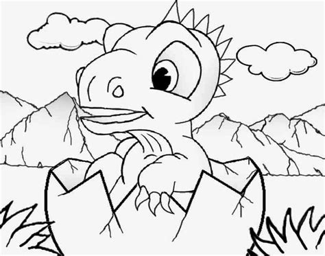 Een dinosaurus tekenen is niet zo moeilijk als je denkt. Kleurplaat Dinosaurus Dino Tekenen | kleurplaten van dieren