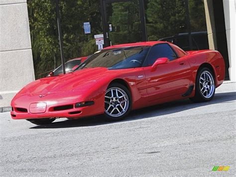 2002 Torch Red Chevrolet Corvette Z06 97396315 Car