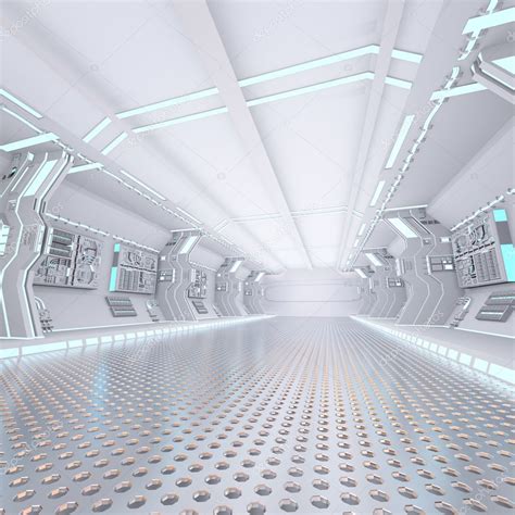 Futuristic Design Spaceship Interior Stock Photo By ©vitaliysokol 31457797