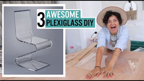 How To Bend Plexiglass 3 Awesome Plexiglass Diy Chair Tray