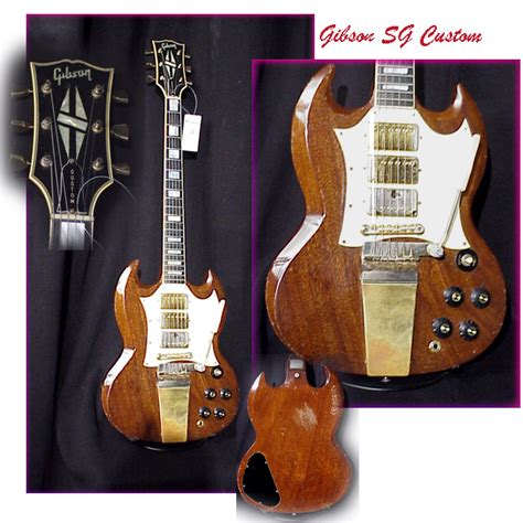 Gibson Sg Custom Guitar Ed Roman Guitars