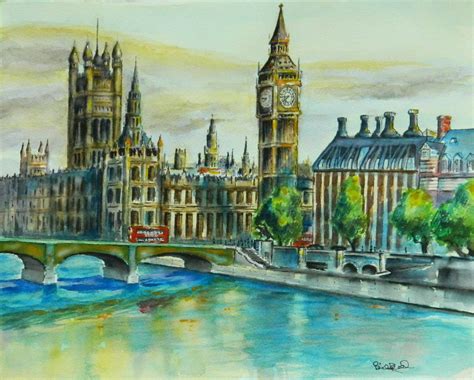 Big Ben Watercolor At Explore Collection Of Big