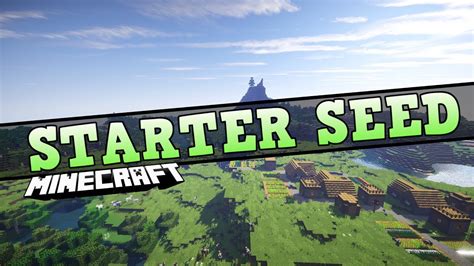 Minecraft Seeds Perfect Starter Seed For 1 8 1 7 [hd] Youtube