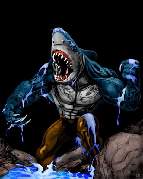 Sharkman By Celticbolt On Deviantart King Shark Shark Art