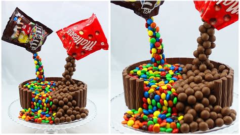 Dankbar fuhr die familie ins hotel. Illusion Candy Cake mit M&Ms und Maltesers / Gravity ...