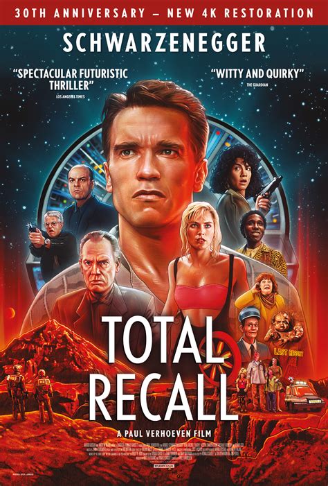Poster And Trailer Unveiled For Total Recall 4k Restoration Monster