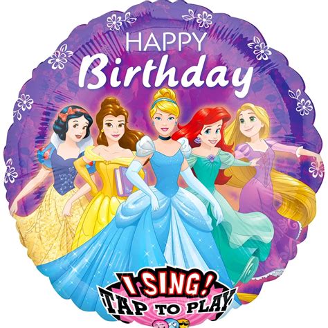 Singing Disney Princess Birthday Balloon 28in Party City