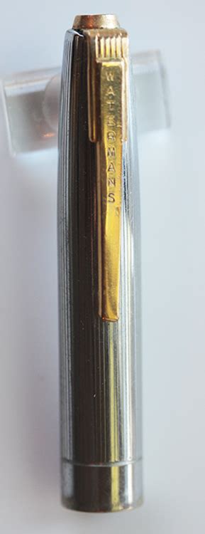 Waterman Chrome Cap W16252 Gft Clip 5945mm Vintage Waterman Pens