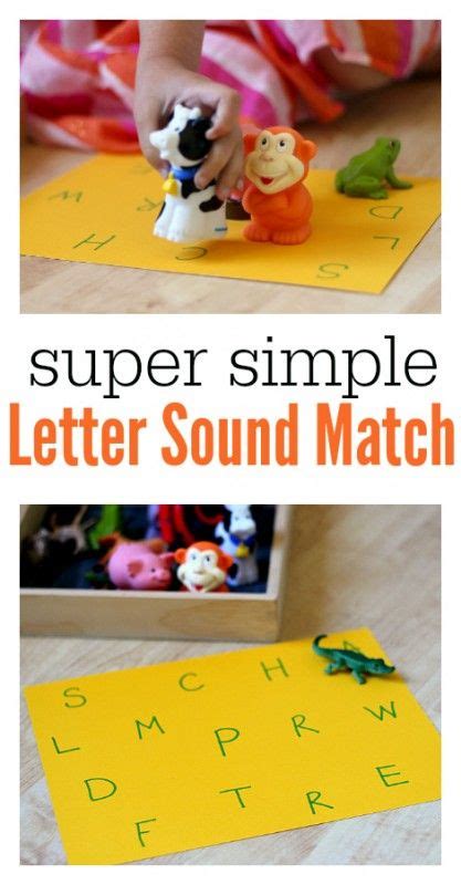 Later they will move on to sounds such as th, sh and ch, then oo, oa and so on. Super Simple Letter Sounds Matching | Letter sounds ...