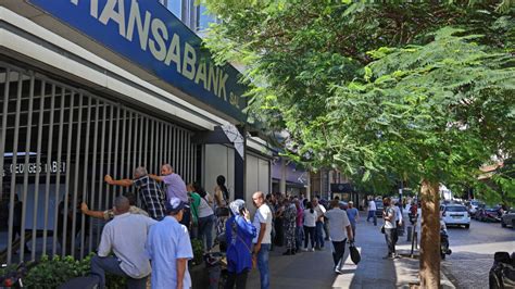 I Need My Salary Anger In Lebanon After The Reopening Of Banks