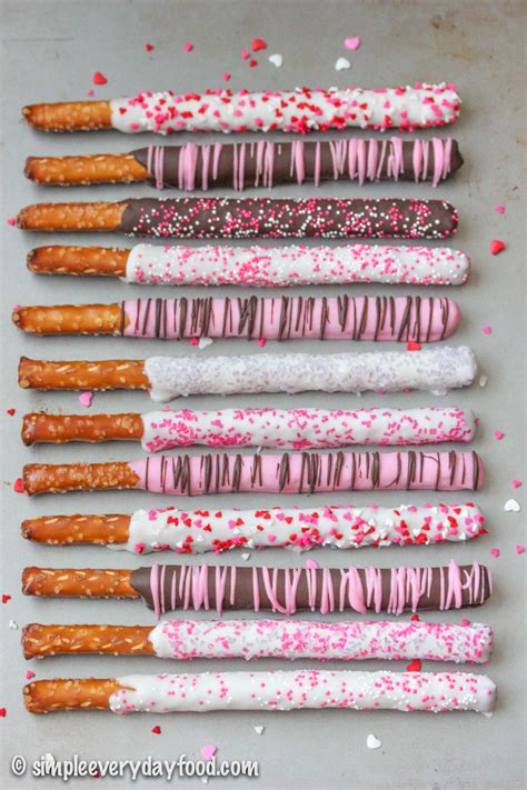 Chocolate Covered Pretzel Rods Simple Everyday Food