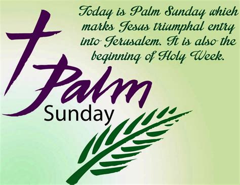 Palm Sunday 2018 Best Quotes Bible Verses Wishes