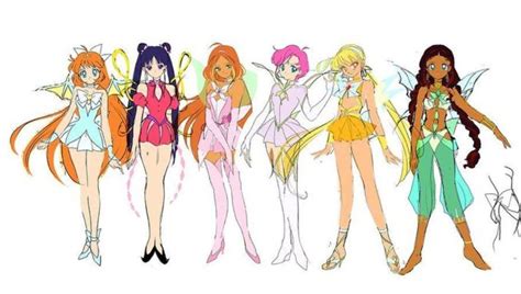 Winx Club Girl Drawings Magical Girl Sailor Moon Character Art Disney Characters Fictional