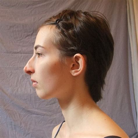 Face Side View Hair Pinned By Curiouspeaches On Deviantart