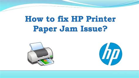 Ppt How To Fix Hp Printer Paper Jam Issue Powerpoint Presentation