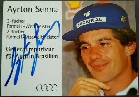 Formula One Ayrton Senna 1993 Autograph Catawiki