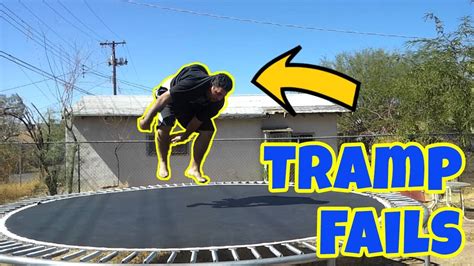Funny Trampoline Fails Compilation Youtube