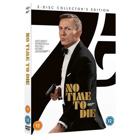 James Bond No Time To Die Dvd 2 Disc Collectors Edition 007store