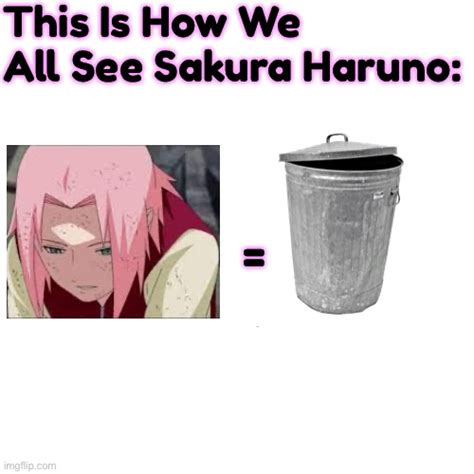 Narutoshippumemes Sakura Is Trash Memes And S Imgflip