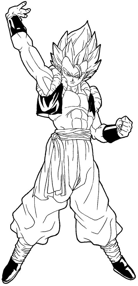 How To Draw Gogeta From Dragon Ball Z In Easy Steps Tutorial How To