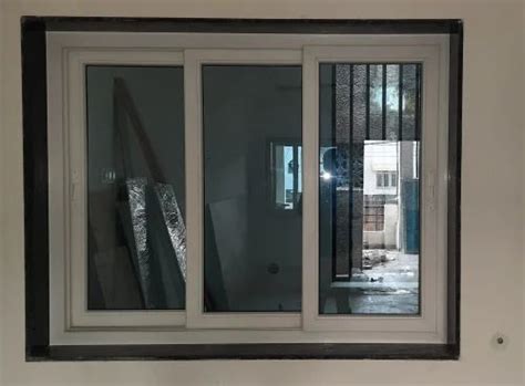 15mm UPVC Glass Sliding Windows At Rs 600 Sq Ft In Jarod ID