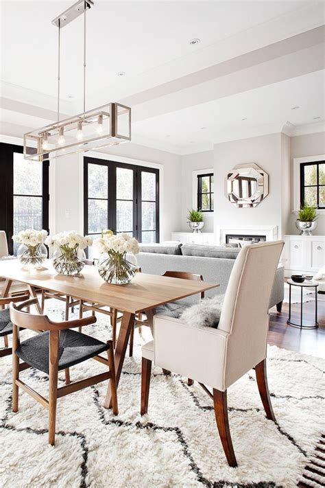 Large dining room featuring a tall and stunning ceiling. 5 Ways to Make Your Dining Room Look More Expensive - The ...