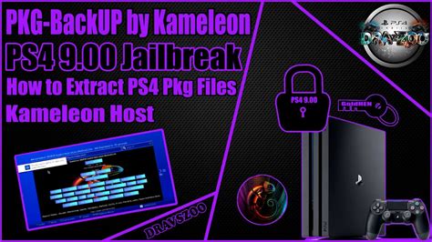 Ps4 Pkg Backup Mod By Kameleon How To Extract Pkg Files To External