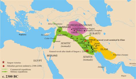 Map Of The Akkadian Empire Under Sargon The Great Tumblr Pics