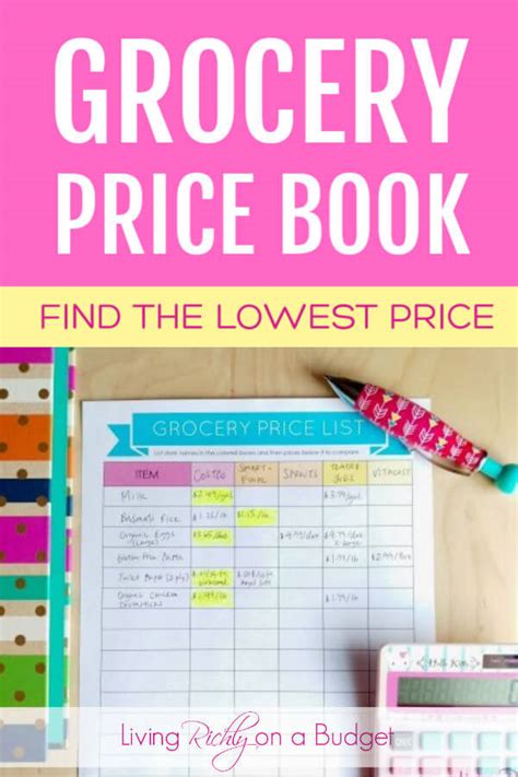 Grocery Price Book Find The Lowest Price
