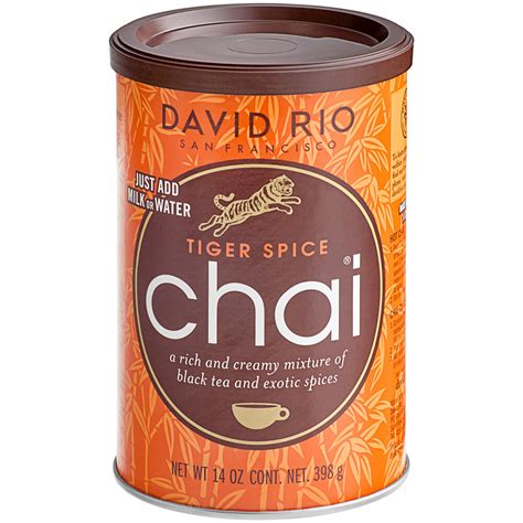 David Rio Tiger Spice Chai Tea Latte Mix Oz