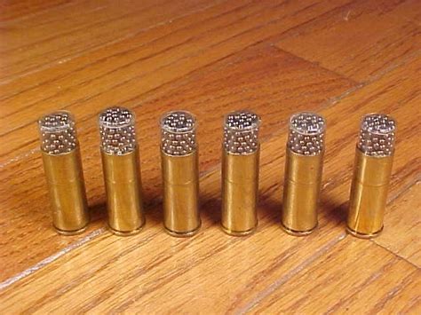 6 Rounds Of Reloaded 45 Colt Shotshell Cartridges