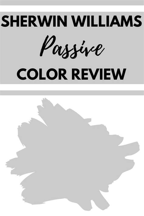 Sherwin Williams Passive Sw The Best Cool Gray West Magnolia