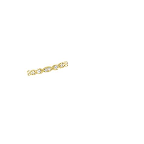 Tiara Eternity Diamond Ring 38 Ct Tw In 18k Yellow Gold