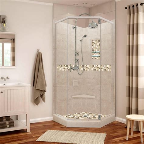 Custom Showers Neo Angle Shower Custom Shower Shower Style
