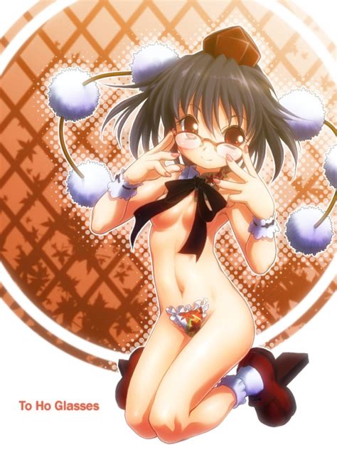 Sokobe Hiyori Shameimaru Aya Touhou Bad Id Bad Pixiv Id Girl Bespectacled Bikini Black