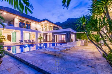 The property offers free wifi and mountain views. Luxury 5 Bedroom Pool Villa With Tropical Garden ...