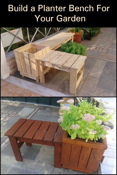 Build A Planter Bench For Your Garden Your Projectsobn Planter