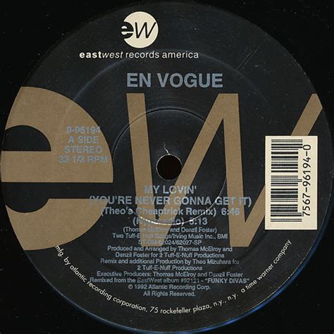 En Vogue My Lovin You Re Never Gonna Get It Vinyl Discogs