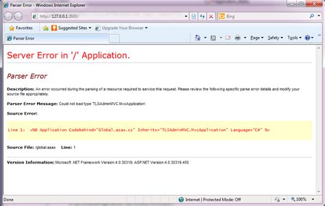 Asp Net Unable To Debug Global Asax Because The Cache Won T Clear In NET X MVC On