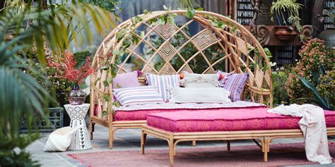 The most common daybed cabana material is polyester. Anthropologie's New Outdoor Furniture Line Features A ...