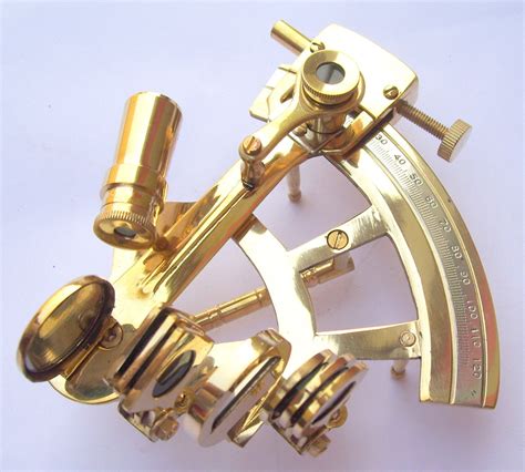 nauticalmart 4 5 brass nautical ship instrument astrolabe marine brass sextant sextants