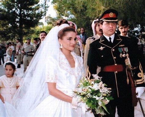 Abdullah E Rania Di Giordania Matrimoni Reali Principesse Abiti Da