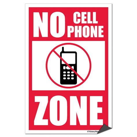 No Cell Phone Sign Printable