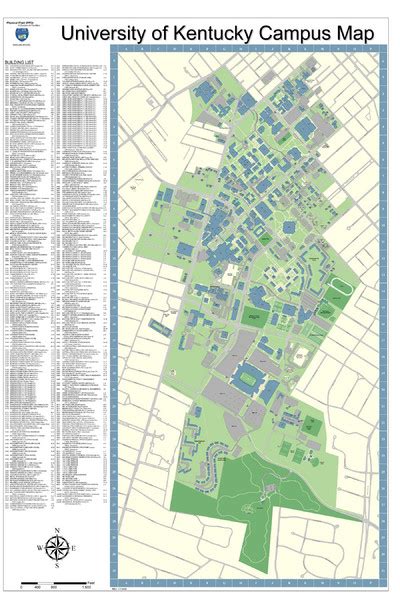 32 University Of Kentucky Campus Map Maps Database Source Images And
