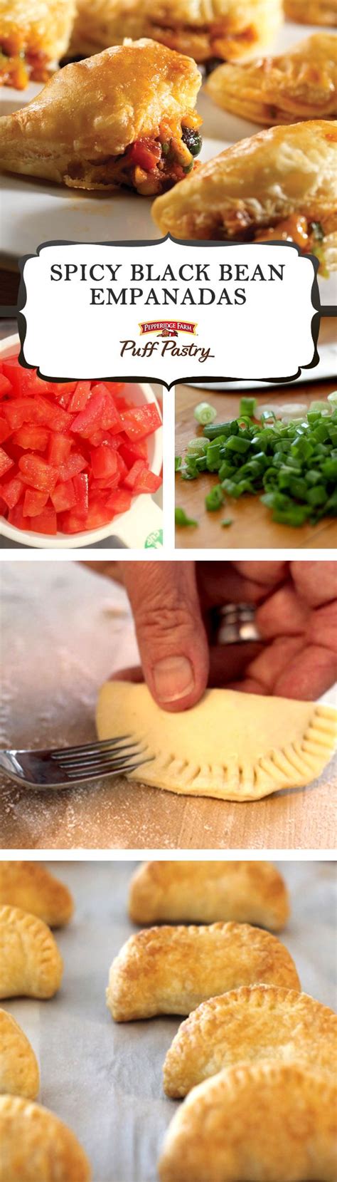 Spicy Black Bean Empanadas Recipe Recipes Food Cooking Recipes