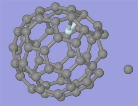 Figure 1 From The Threshold Displacement Energy Of Buckminsterfullerene
